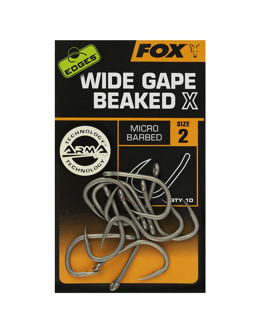 ANZUELO FOX WIDE GAPE BEAKED N 2 N4