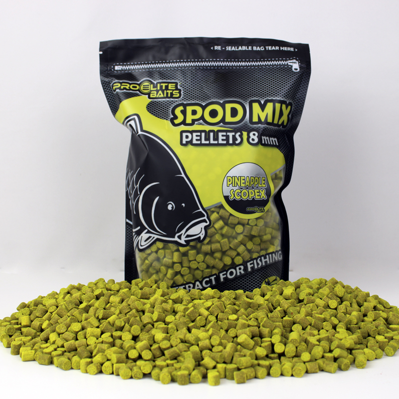 PELLETS SPOD MIX 8MM PIA & SCOPEX 1800GR PRO ELITE