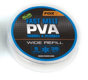 FOX PVA MESH SYSTEM FAST MELT 35 MM 5 M