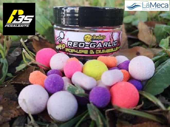 POP UP & DUMBELL RED GARLIC PERALBAITS