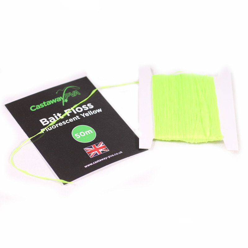 BAIT FLOSS FLUORESCENTE AMARILLO 50M