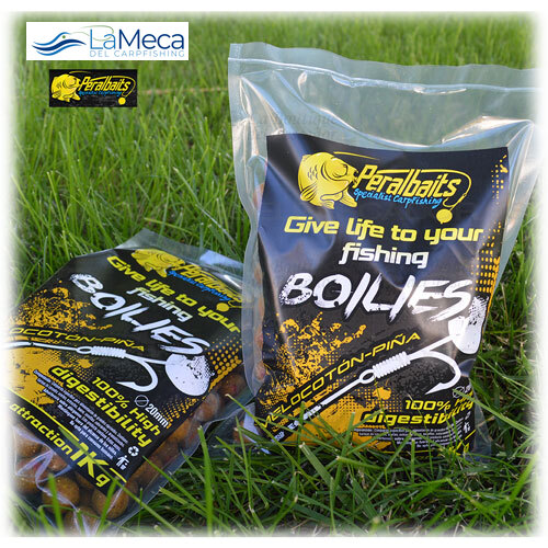 BOILIE MELOCOTN PIA 20MM PERALBAITS