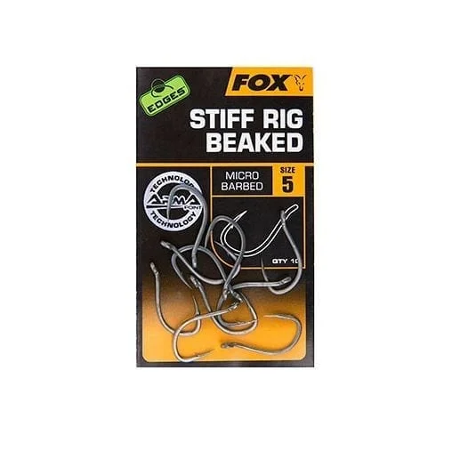 ANZUELO FOX STIFF RIG BEAKED N4 N5, N6 Y N8