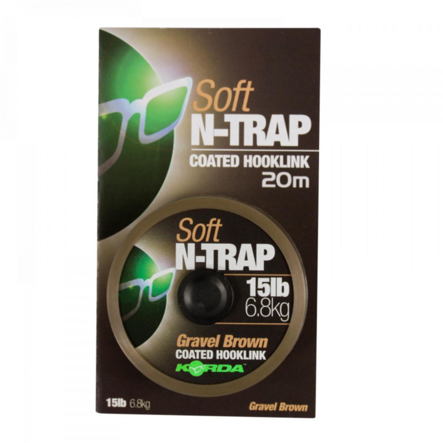 KORDA N TRAP SOFT GRAVEL BROWN 15 LB 20 M