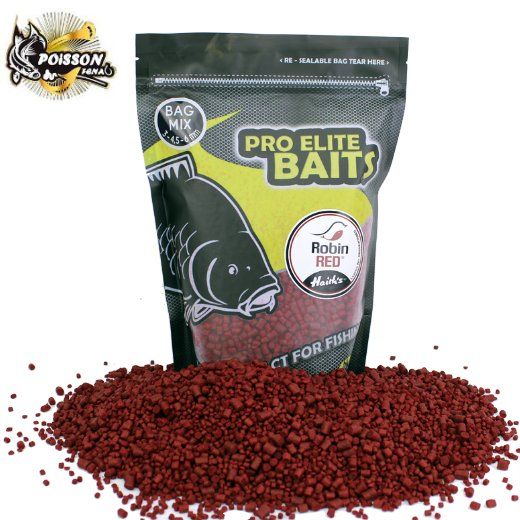 BAG MIX PELLETS ROBIN RED PRO ELITE 800 GR