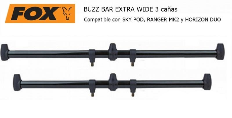 BUZZ BARS 3 ROD FOX EXTRA WIDE
