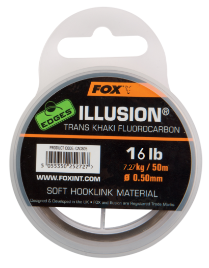 ILLUSION FOX 16 LB TRANS KHAKI 0,35 MM 50 M
