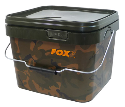CUBO FOX CAMO SQUARE BUCKET 10 LTR