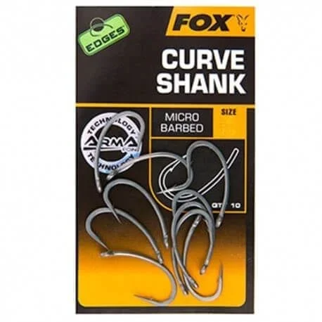 ANZUELO FOX CURVE SHANK N2, N4, N5 Y N8