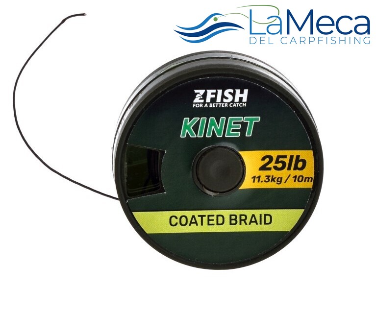ZF KINET COATED BRAID 20LB/ 25LB/ 30LB 10 M