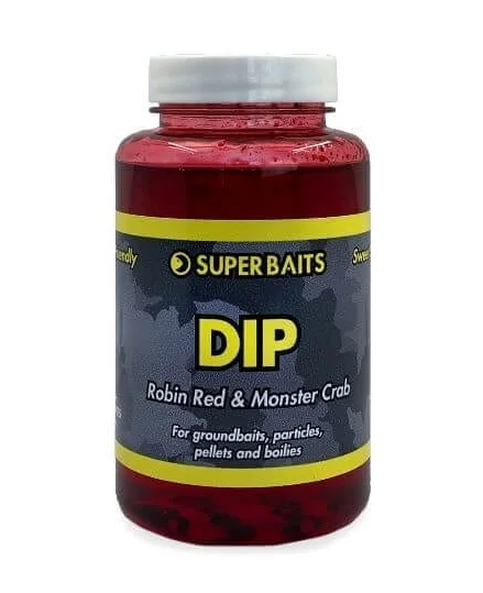 DIP ROBIN RED & MONSTER CRAB SUPERBAITS 250 ML