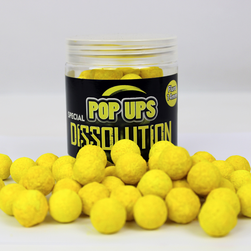 FLURO POP UPS DISSOLUTION CRAB MACHINE AMARILLO PRO ELITE