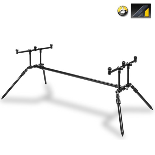TRIPODE SOLAR TACKLE A1 ALUMINIUM POD INCLUIDOS 3 ROD BUZZ BAR