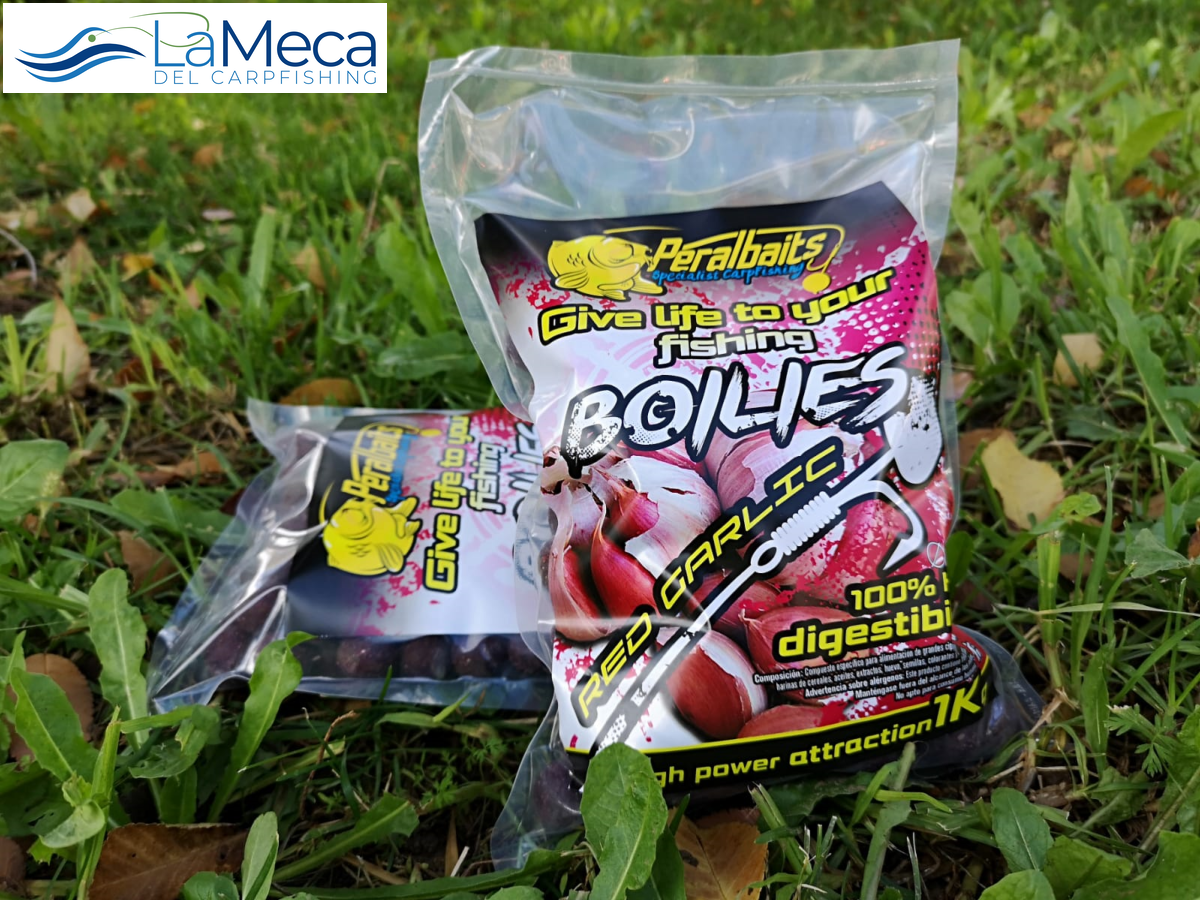 BOILIES RED GARLIC 20 MM PERALBAITS