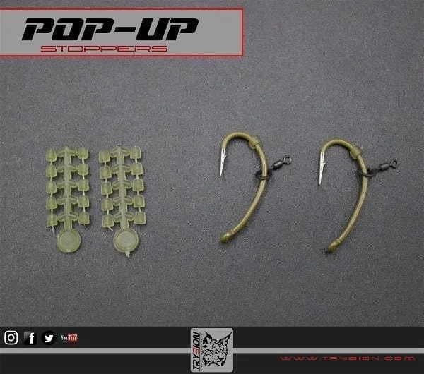 POP UP STOPPERS VERDE TRYBION