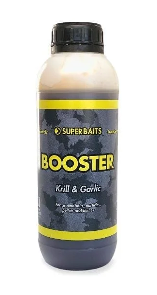 BOOSTER KRILL & GARLIC SUPERBAITS 1L