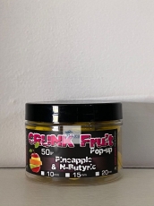 BOILIE CARP ZONE CRUNK PIA & N-BUTIRICO POP-UP 15MM 50GR