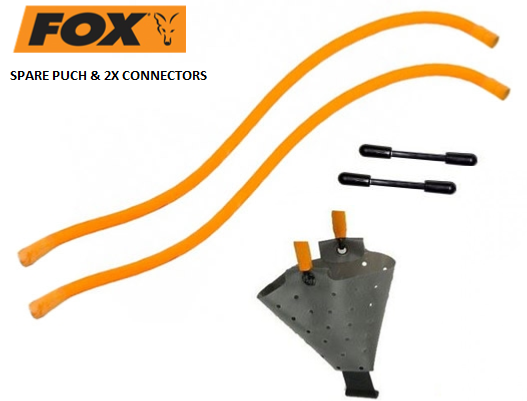 FOX RANGEMASTER POWERGRIP SPARE MULTI POUCH & 2X CONNECTORS