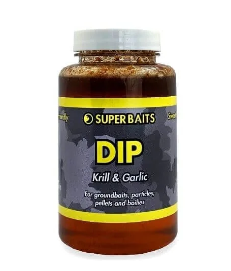 DIP KRILL & GARLIC SUPERBAITS 250 ML