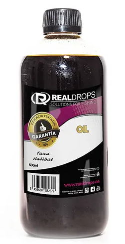 OIL TUNA HALIBUT REAL DROPS 500 ML