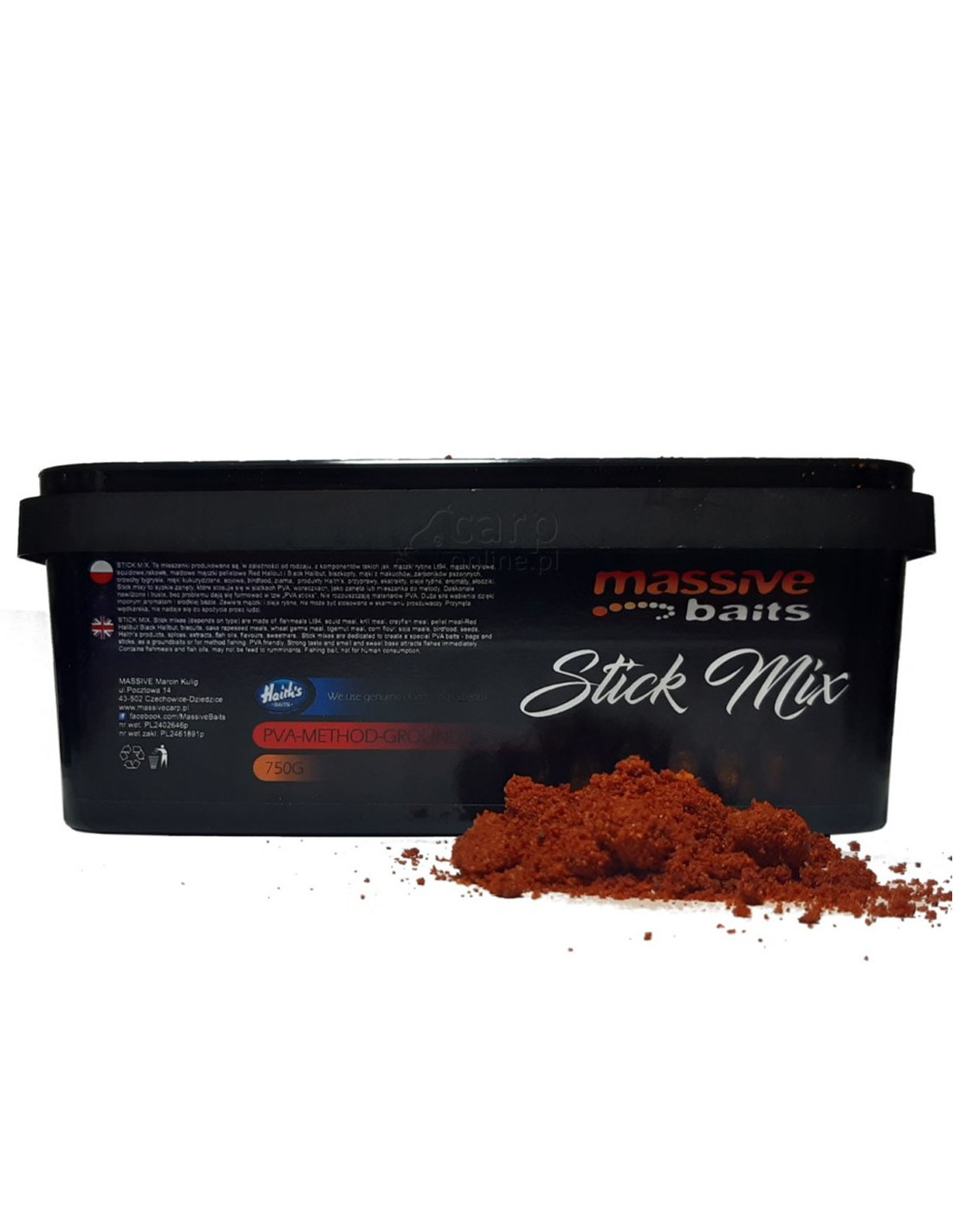 STICK MIX BOLSENA SQUID 750GR MASSIVE BAITS