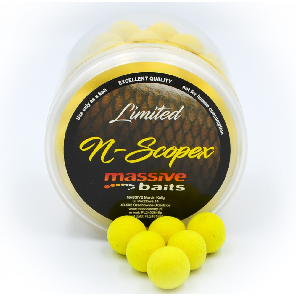 POP UPS N-SCOPEX 14MM 200ML MASSIVE BAITS