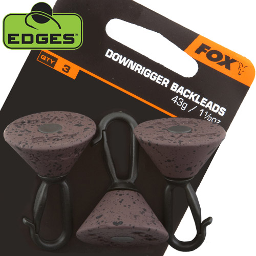 FOX DOWNRIGGER BACKLEADS 43GR