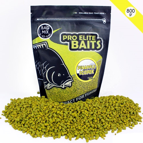 BAG MIX PELLETS PIA & SCOPEX PRO ELITE 800 GR