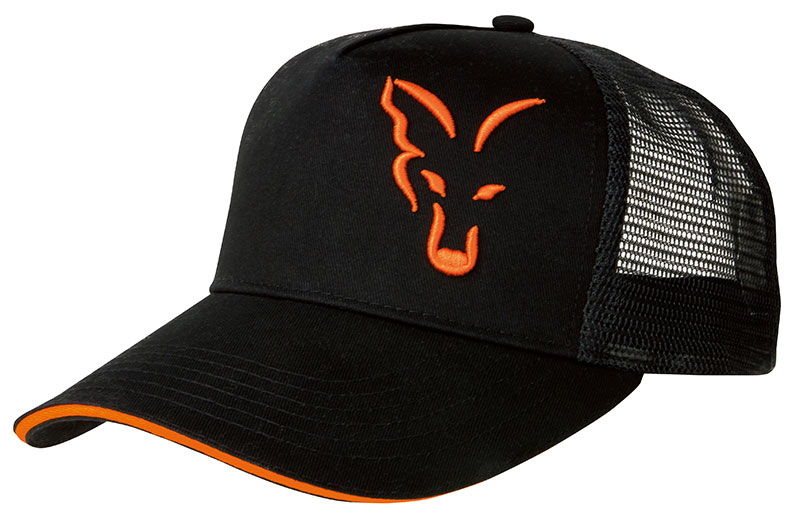 GORRA FOX BLACK/ORANGE TRUCKER CAP