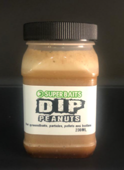 DIP PEANUTS (CACAHUETE) SUPERBAITS 250 ML