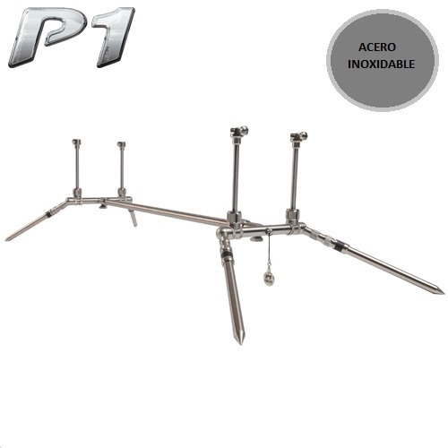 SOLAR TACKLE P1 STAINLESS WORLDWIDE POD + BUZZ BAR 3 CAAS